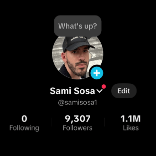 After results — TikTok interview frame